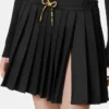 Plissert miniskjørt