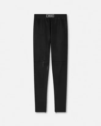 Plongé-leggings i skinn