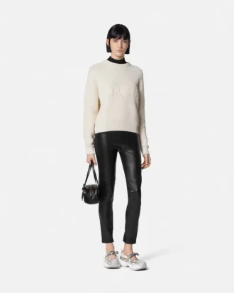 Plongé-leggings i skinn
