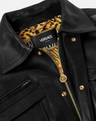 Plongé skinnblousonjakke
