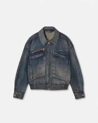 Produsert i Japan Denimblousonjakke
