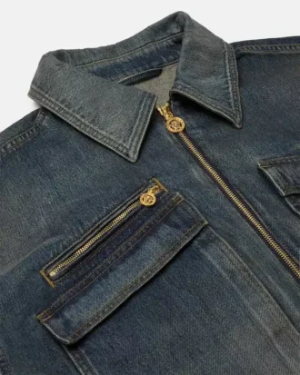 Produsert i Japan Denimblousonjakke