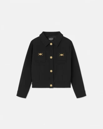 Stretch Cady-blousonjakke for barn