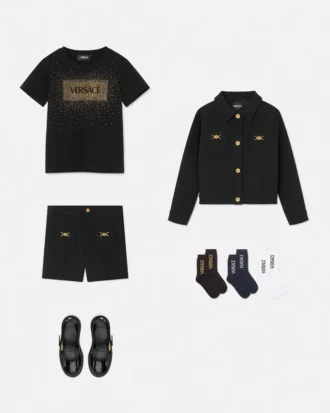 Stretch Cady-blousonjakke for barn