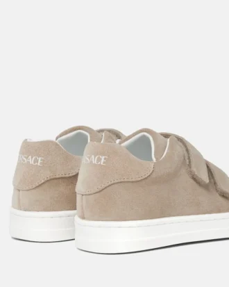 Suede sneakers for barn