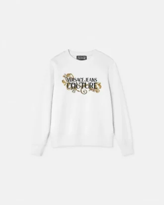 Sweatshirt med krystalllogo