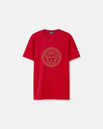T-skjorte med brodert Medusa