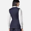 Tettsittende vest i denim
