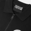 V-Emblem Zip Polo Shirt